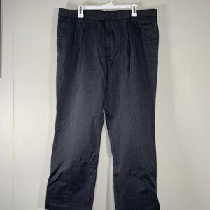 Dockers D3 Pleated Khaki Pants Men' 38 x 31 Mid Rise Gray Casual